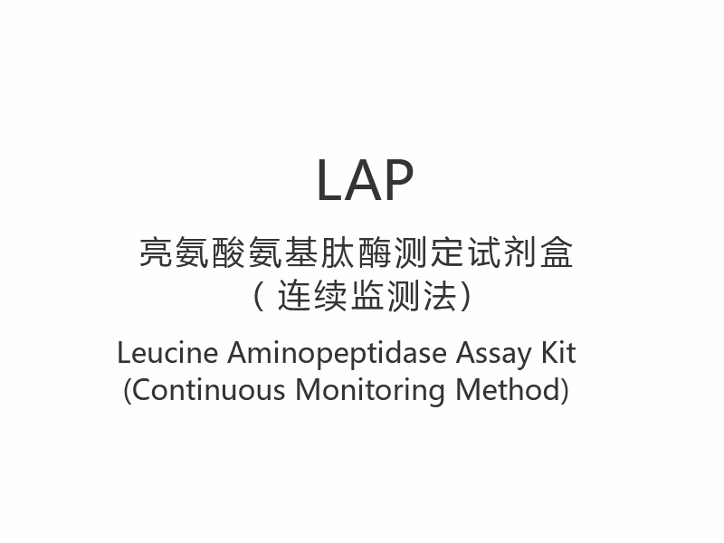 【LAP】Leucin Aminopeptidase Assay Kit (kontinuerlig overvåkingsmetode)